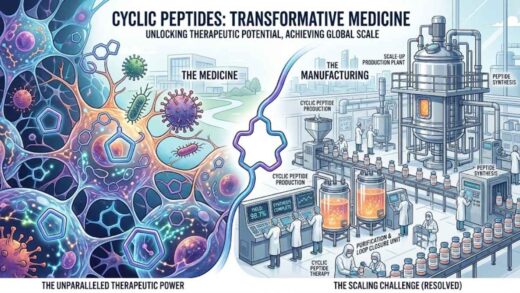 Cyclic Peptides Could Transform Medicine If Manufacturing Catches Up