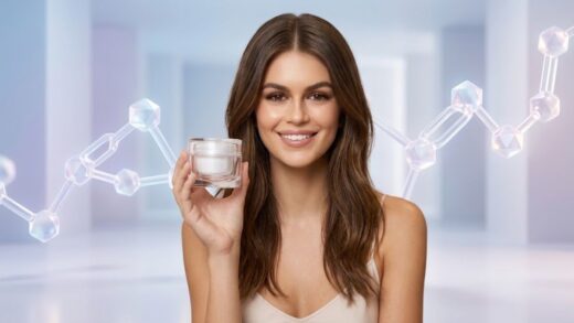 Kaia Gerber’s Go-To Brand Just Dropped a New Peptide Moisturizer